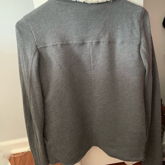 Sherpa Lined Cardigan Jacket - Picture 4 of 6